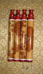 精品紅湘妃牙簽筒 傳統工藝與Discuz數字社區的雅致邂逅